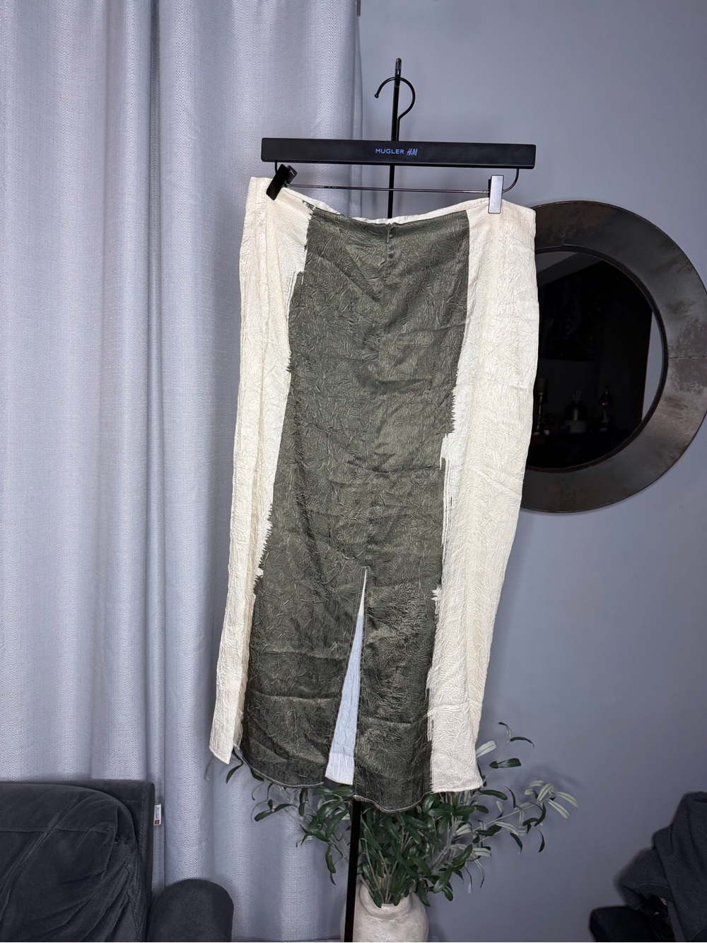 NWT Zara Woman Floral PRINTED WRINKLED EFFECT MIDI SKIRT Size XL - Picture 11 of 11